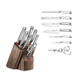Cangshan N1 Series 59205 6-Piece German Steel Forged Knife Block Set, Oprah'S Favorite Things 2017