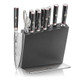 Cangshan Yari Series Hua Knife Block Set, X-7 Damascus Steel, Ash Wood Block (6-Piece)