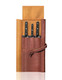 Cangshan Tg Series 62304 Swedish 12C27 Steel 4-Piece Knife Leather Roll Set