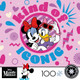 Ceaco - Disney - Minnie Mouse - Kind Of Iconic - Foil Puzzle - 100 Piece Jigsaw Puzzle
