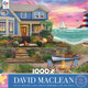Ceaco - David Maclean - Heart Beach - 1000 Piece Jigsaw Puzzle