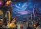 Ceaco - Thomas Kinkade - Disney - Beauty & The Beast Dancing In The Moonlight - 1000 Piece Jigsaw Puzzle