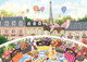 Ceaco - Ez2Hold - Olivia Gibbs - Perfect Paris - 500 Piece Jigsaw Puzzle For Adults - Challenging Puzzle Perfect For Game Nights - Finished Size Is 26 X 19