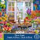 Ceaco - Large Piece Jigsaw Puzzle - Steve Crisp - Flower Shoppe - Relaxing And Fun Activity For Adults
