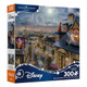 Ceaco - Large Piece Jigsaw Puzzle - Disney - Kinkade - Love Under The Moon - Relaxing And Fun Activity For Adults