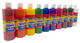 Cra-Z-Art Washable Tempera & Glitter Paint Bulk Pack 18Ct, Assorted Colors