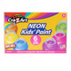 Cra-Z-Art Neon Washable Kids Paint 2Oz Jars, 6 Colors Set