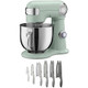 Cuisinart Sm-50G Precision Master 5.5-Quart Stand Mixer, 500W - Agave Green Bundle With Advantage 12-Piece Gray Knife Set With Blade Guards
