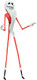 Diamond Select Toys The Nightmare Before Christmas: Best Of Series: Santa Jack Action Figure, Multicolor