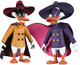 Diamond Select Toys Dawkwing Duck And Negaduck Deluxe Action Figure Box Set