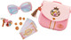 Disney Princess Style Collection World Traveler Purse Set Bag With Strap, Sunglasses, Key With Charm, 5 Coins & 8 Paper Bills For Girls Ages 3+