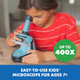 Educational Insights Geosafariãƒæ’Ã¢‚¬Å¡ÃƒŠã‚® Microscope Science Set Ãƒæ’Ã‚¢Ãƒ¢Ã¢‚¬Å¡Ã‚¬Ãƒ¢Ã¢Š¬Ã…Œ Stem Kits For Kids, 400X Magnification, Scientific Discovery Toys For Classroom Or Home Projects, Biology & Chemistry Experiments, Ages 7+