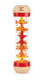 Hape Beaded Raindrops  Mini Wooden Musical Toddler Instrument, Shake & Rattle Rainmaker Toy, Red