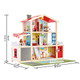 Hape Doll Family Mansion Award Winning 10 Bedroom Doll House, Wooden Play Mansion With Accessories For Ages 3+ Years