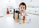 Hape Wooden Black Coffee Maker Kitchen Set With Accessories Pretend Play Toy Set For Kids Ages 3 Years And Up