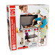Hape Wooden Gourmet Grill And Shish Kabob Pretend Playset Cooking Sets With Play Food For Kids