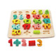 Hape Chunky Number And Counting Puzzle Early Learning Educational Preschool Toys