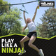 Hape Trelines Ninja Warrior Obstacle Course For Kids, Most Attractive Lines And Gear For Backyard - 8 Ninja Obstacles - Monkey Bars, Gym Rings, Tree Rings, Fists. Great For Girls & Boys 5+ Get Outside