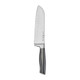 Henckels Modernist Razor-Sharp Hollow Edge Santoku Knife 7 Inch, German Engineered Informed By 100+ Years Of Mastery, Gray