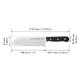 Henckels Solution Razor-Sharp Hollow Edge Santoku Knife 7 Inch, German Engineered Informed By 100+ Years Of Mastery, Black/Stainless Steel
