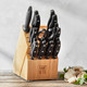 Henckels Zwilling Twin Signature 19-Piece German Knife Set With Block, Made In Company-Owned German Factory With Special Formula Steel Perfected For Almost 300 Years