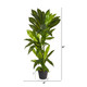 Nearly Natural 3Ft. Dracaena Artificial Plant (Real Touch)