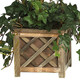 Nearly Natural 34In. Artificial Bougainvillea Topiary With Wood Box