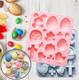 Oskrieel Animal Chocolate Mold Set - Food-Grade Silicone Baking Molds With Frog, Elephant, Monkey, Snail & Butterfly, Reusable For Kids Birthday Cakes, Jungle Party Treats & Diy Crafts - 2 Pack