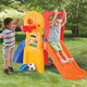 Step2 All-Star Sports Climber, Kids Indoor/Outdoor Playset, Backyard Playground Set, Slides, Climbing, Basketball Hoop, Football Toss, Soccer Goal, Balls Included, Jungle Gym, Toddlers 3-6 Years Old