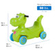 Step2 Dino Dash Kids Push Car, Foot Powered Ride On Toy, Practice Balance With 4 Wheels, Track Not Included, Made Of Durable Plastic, Max Weight 50 Lbs., For Toddlers 2-5 Years Old, Green