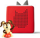 Tonies Toniebox 1 Audio Player Starter Set With Playtime Puppy - Listen, Learn, And Play With One Huggable Little Box - Light Blue