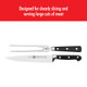 Zwilling Professional "S" 2-Pc Carving Knife & Fork Set