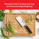 Zwilling All Star 6-Inch Meat Cleaver - White End Cap