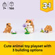 LEGO Creator 3 in 1 Cute Hamster with a Flower Building Toy for Girls & Boys Ages 7+ - Kids Build a Hamster Hedgehog or Eagle Animal Figure - Gift Idea for Birthdays - 31376