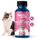 Bestlife4Pets Cat Hyperthyroid & Gentle Weight Gain Support For Cats And Kittens - Natural Feline Thyroid Balance For All Ages In Odorless Easy To Use Tiny Pills That Improve Appetite Coat & Energy (400 Pills)