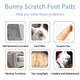 Bnosdm Rabbit Grinding Claw Pads Natural Hamster Lava Stone Teeth Grinding Scratching Pad Chew Toy For Small Animals