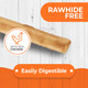 Canine Naturals Chicken Recipe Chew - Rawhide Dog Treats - Made From Usa Raised Chicken - All-Natural And Easily Digestible - 40 Pack Of 5 Inch Stick Chews