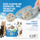 Catit Go Natural Plant-Based Cat Litter Sustainable And Eco-Friendly 99% Dust- Low Tracking High Absorption Odor Control Easy To Scoop