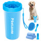 Comotech Professional 7 In 1 Dog Paw Cleaner For Dogs & Cats - Includes 1 Portable Paw Washer 1 Bath Brush 2 Dog Toothbrushes And 3 Absorbent Towels Note: Fits Paws 2.5 To 3.5 Inches Wide (Large Blue)