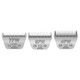 Dodaer Detachable Pet Dog Grooming Clipper Ceramic BladesCompatible With Size 3-3/4Fc Cut Length 1/2"(13Mm)Compatible With Oster A5Wahl Km10 Series Clippers