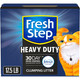 Fresh Step Clumping Cat Litter Heavy Duty Advanced Long Lasting 30-Day Odor Control With Odor Eliminating Carbon 17.5 Lb