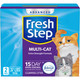 Fresh Step Clean Paws Cat Litter With Febreze Freshness Advanced Multi Cat Low Tracking Clumping Litter 37 Lbs. (2 X 18.5 Lb. Box)