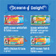 Friskies Purina Wet Cat Food Variety Pack Oceans Of Delight Flaked And Prime Filets - (Pack Of 40) 5.5 Oz. Cans