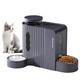 Gardner Pet Automatic Gravity Pet Feeder 1.8 Gallons2 Dog Feeder And Water Dispenser Set 2-In-1 Automatic 100% Bpa- Feeder And Stainless Steel Water Dispenser For Dogs Cats Rabbits Puppies (Black)