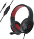 Gaming Headset Noise Cancelling Headphones with Microphone Kids and Adults 50mm Neodymium Drivers & 3.5mm Audio Jack Wired Over Ear Stereo Earphones for Online School/PC Game/Travel/Work Red Gaming Headset Noise Cancelling Headphones with Microphone Kids and Adults 50mm Neodymium Drivers & 3.5mm Audio Jack Wired Over Ear Stereo Earphones for Online School/PC Game/Travel/Work Red