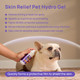 Hicc Pet Dog Wound Care Hydro Gel Heals Wounds Hot Spot Treatment For Dogs Soothes Inflammation Prevents Infection Treats Bites Scratches & Skin Ulcers Cat Wound Care Solution 3.4 Ounces