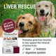 Homeopet Liver Rescue Safe And Natural Liver-Support Supplement For Cats Dogs And Other Small Animals 15 Milliliters