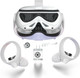 Star Storm Helmet Troop Skin Wrap Decal for Oculus Quest 2 Vinyl and Easy to Apply - Detailed Video Instructions, White