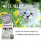 Homeopet Feline Nose Relief Safe And Natural Nasal And Sinus Supplement For Cats 15 Milliliters