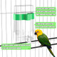 Hwdmyy Clpoawc Bird Water Dispenser Bird Cage Feeder Parakeet Cage Accessories 2 Pcs Automatic Bird Water Feeder For Budgies Cockatiel Lovebird Canary Finch Clear